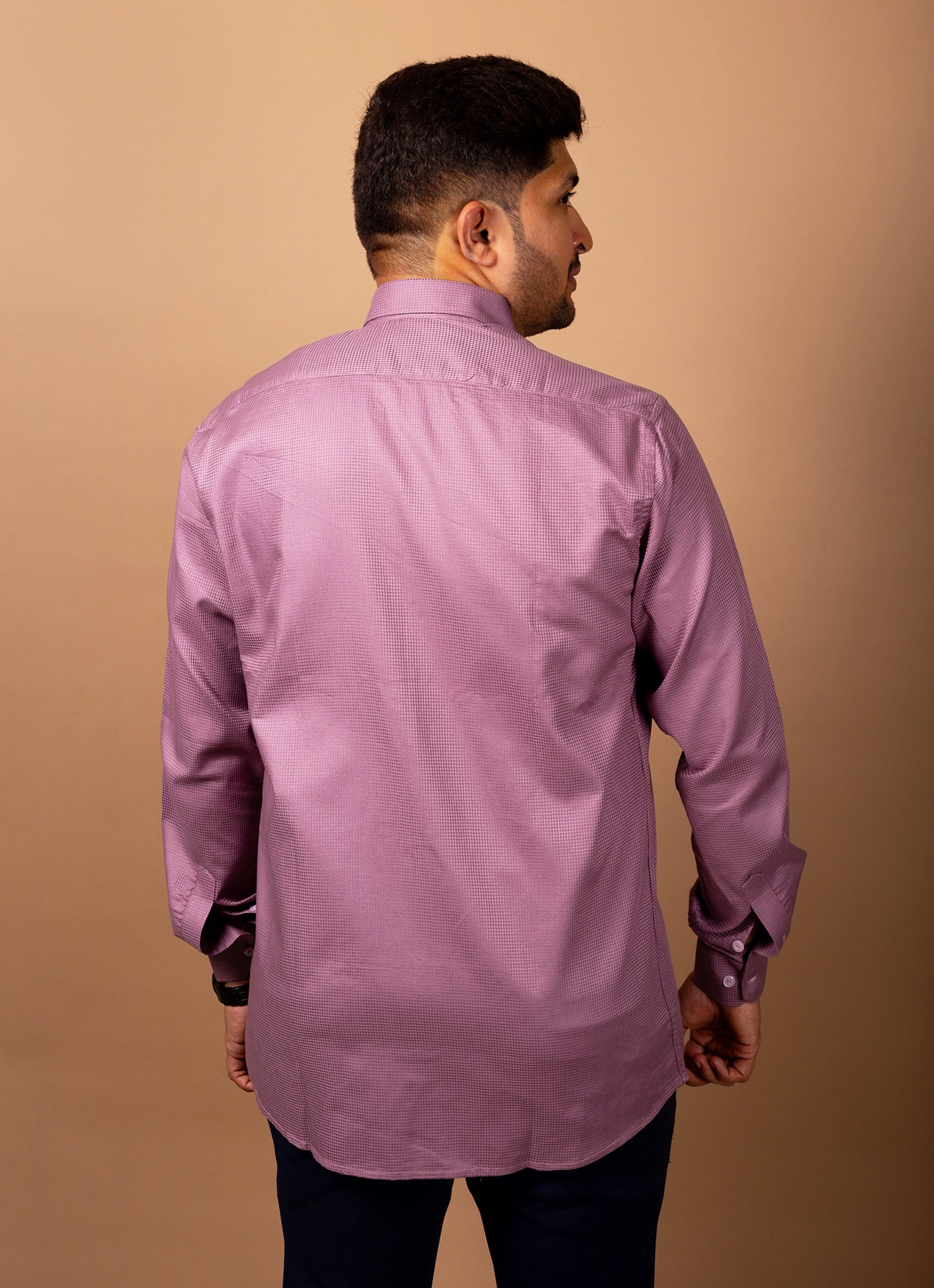 Rouge Pink Dobby Organic Cotton Premium Shirt