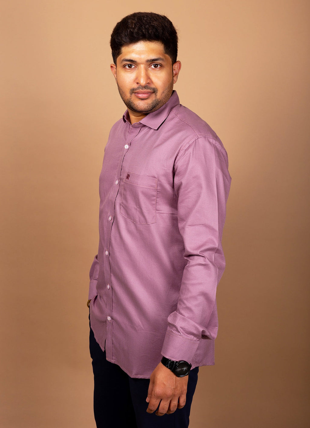 Rouge Pink Dobby Organic Cotton Premium Shirt