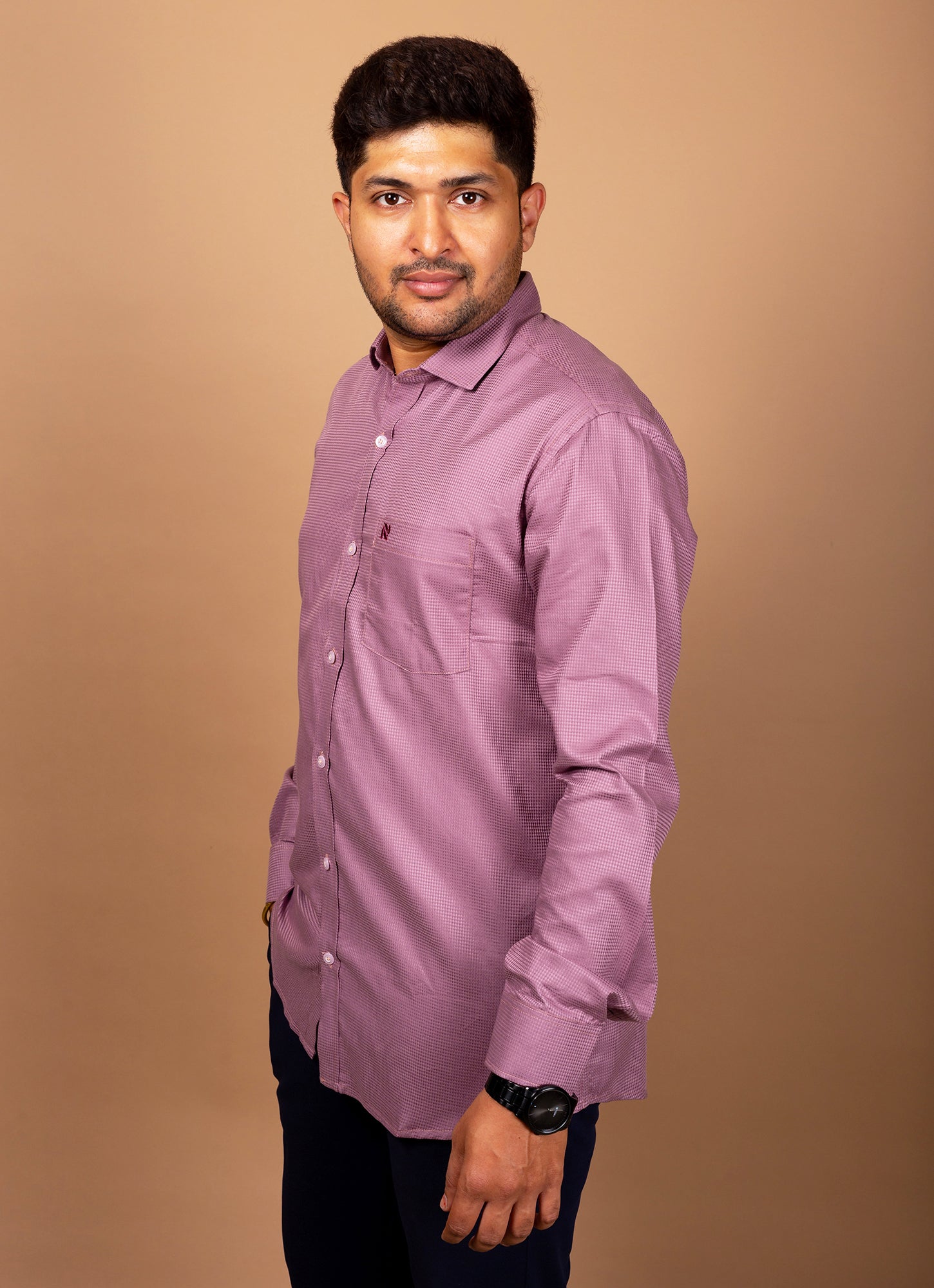 Rouge Pink Dobby Organic Cotton Premium Shirt