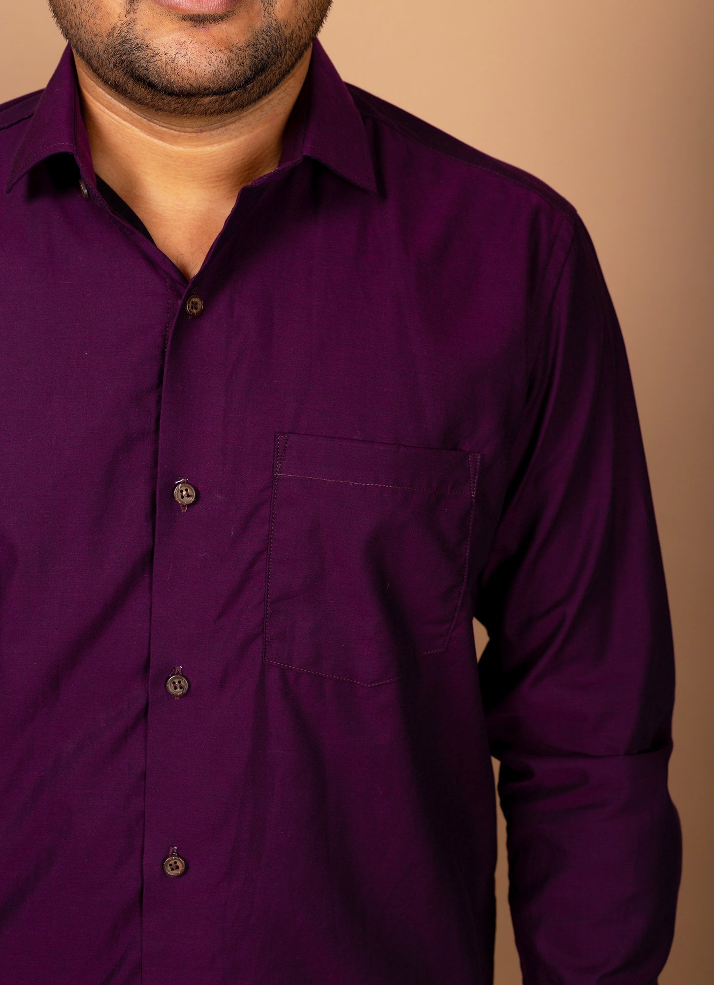 Midnight Purple Organic Cotton Premium Shirt