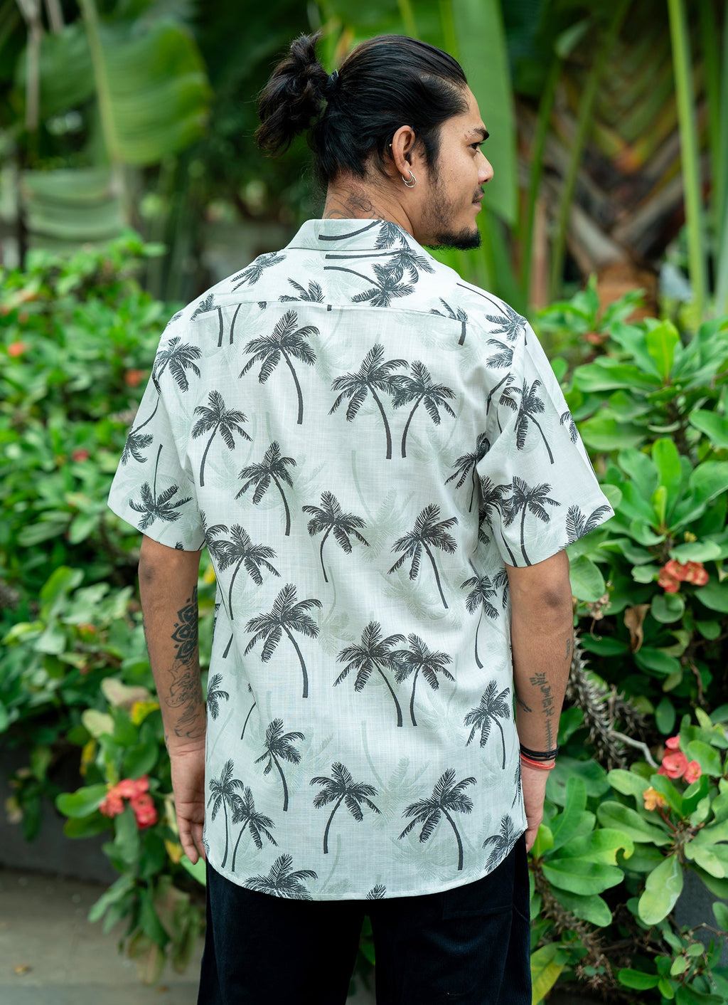 Tea Green Designer Organic Cotton Premium Shirt