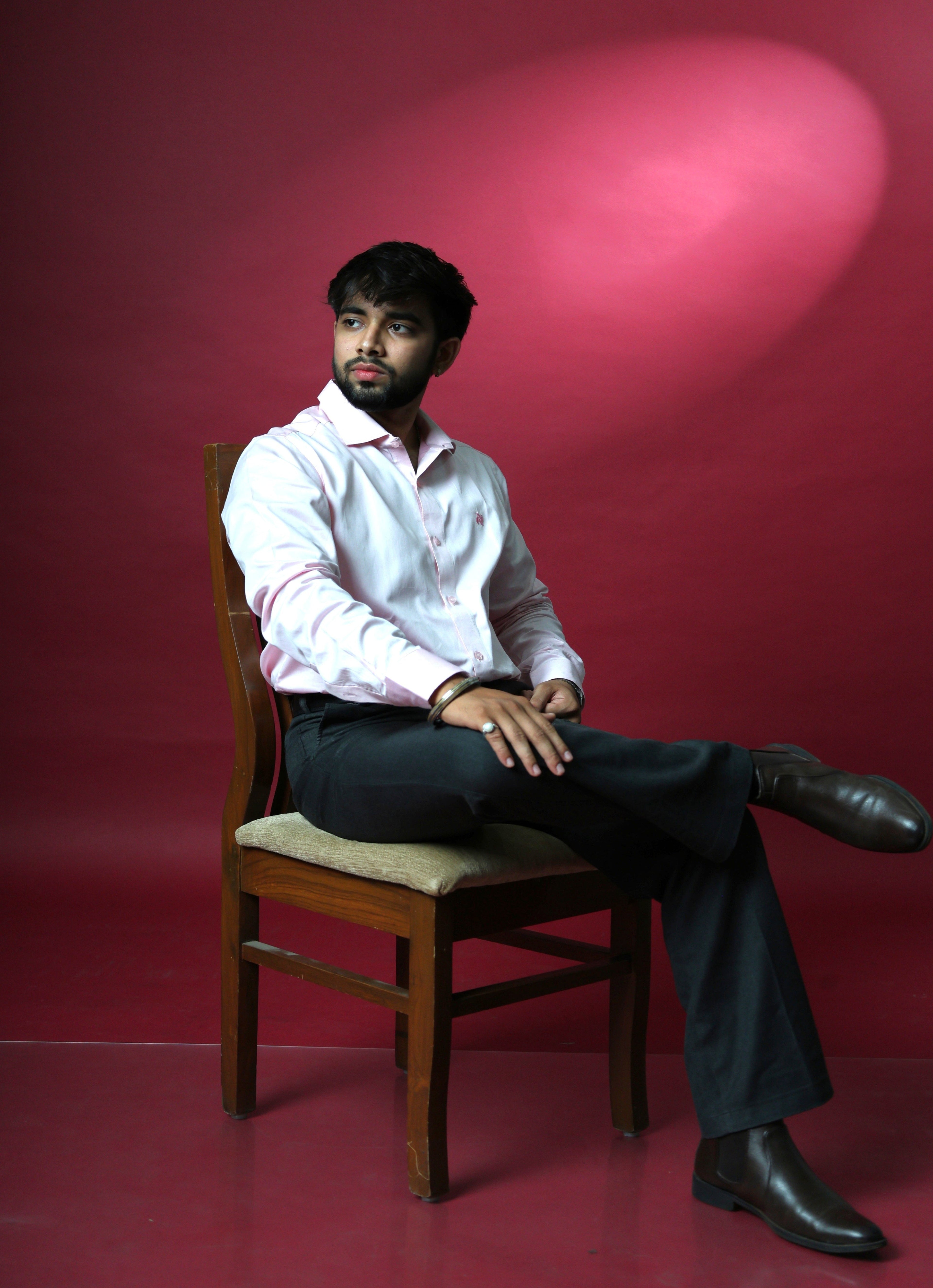 Rose Quartz Satin-Finish Formal