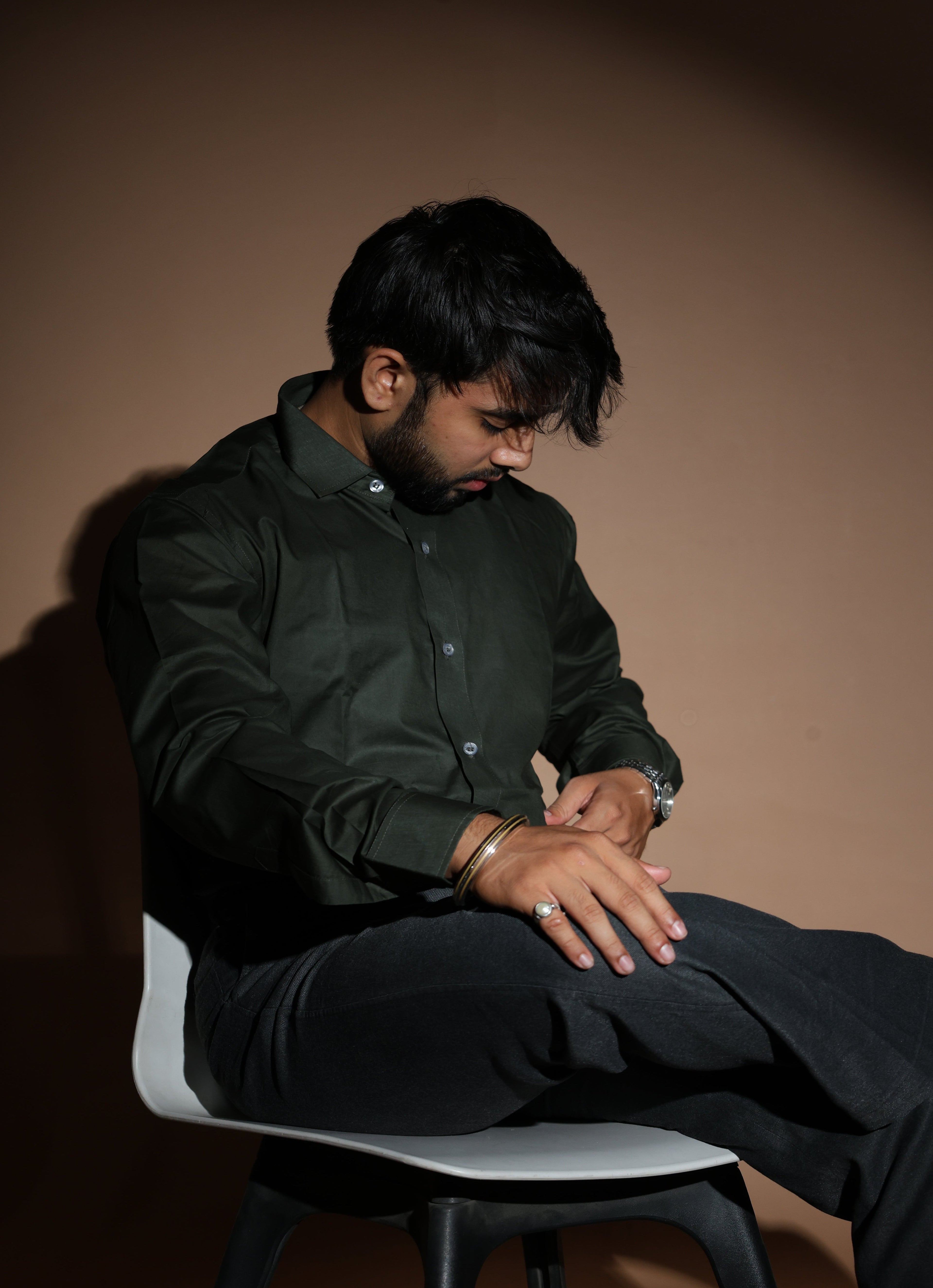 Dark Olive Green Workwear