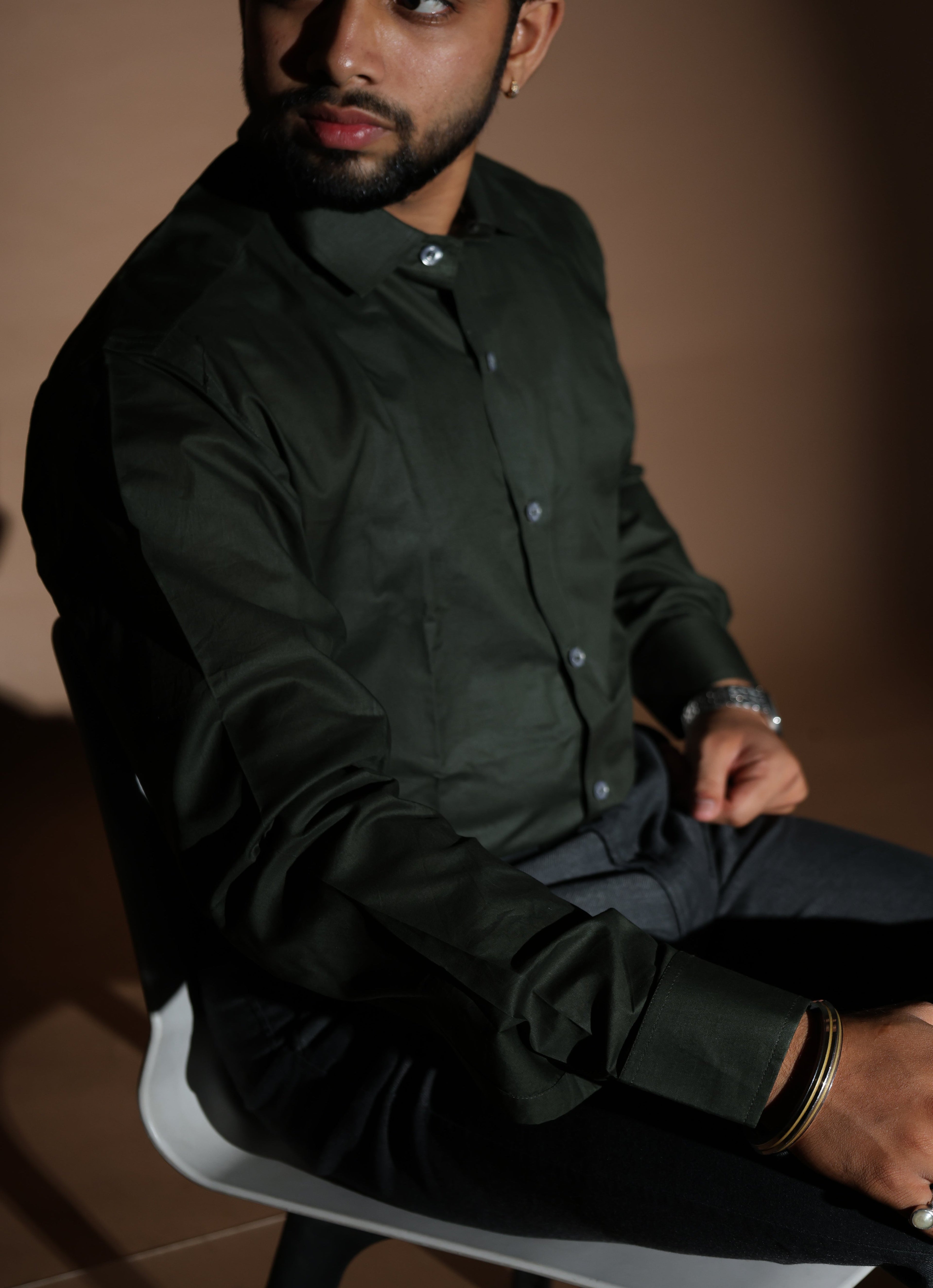 Dark Olive Green Workwear