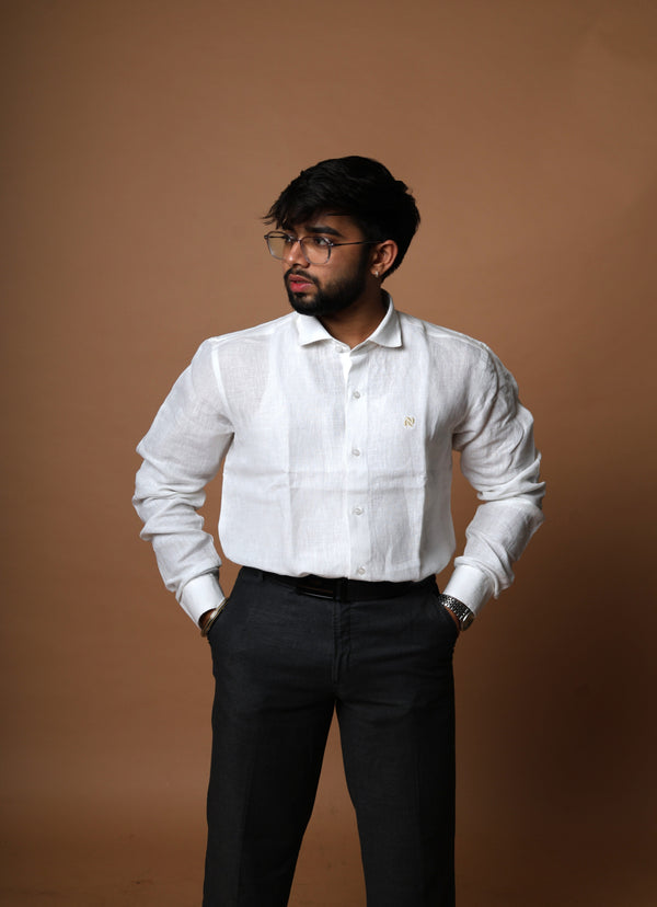 White Linen shirt