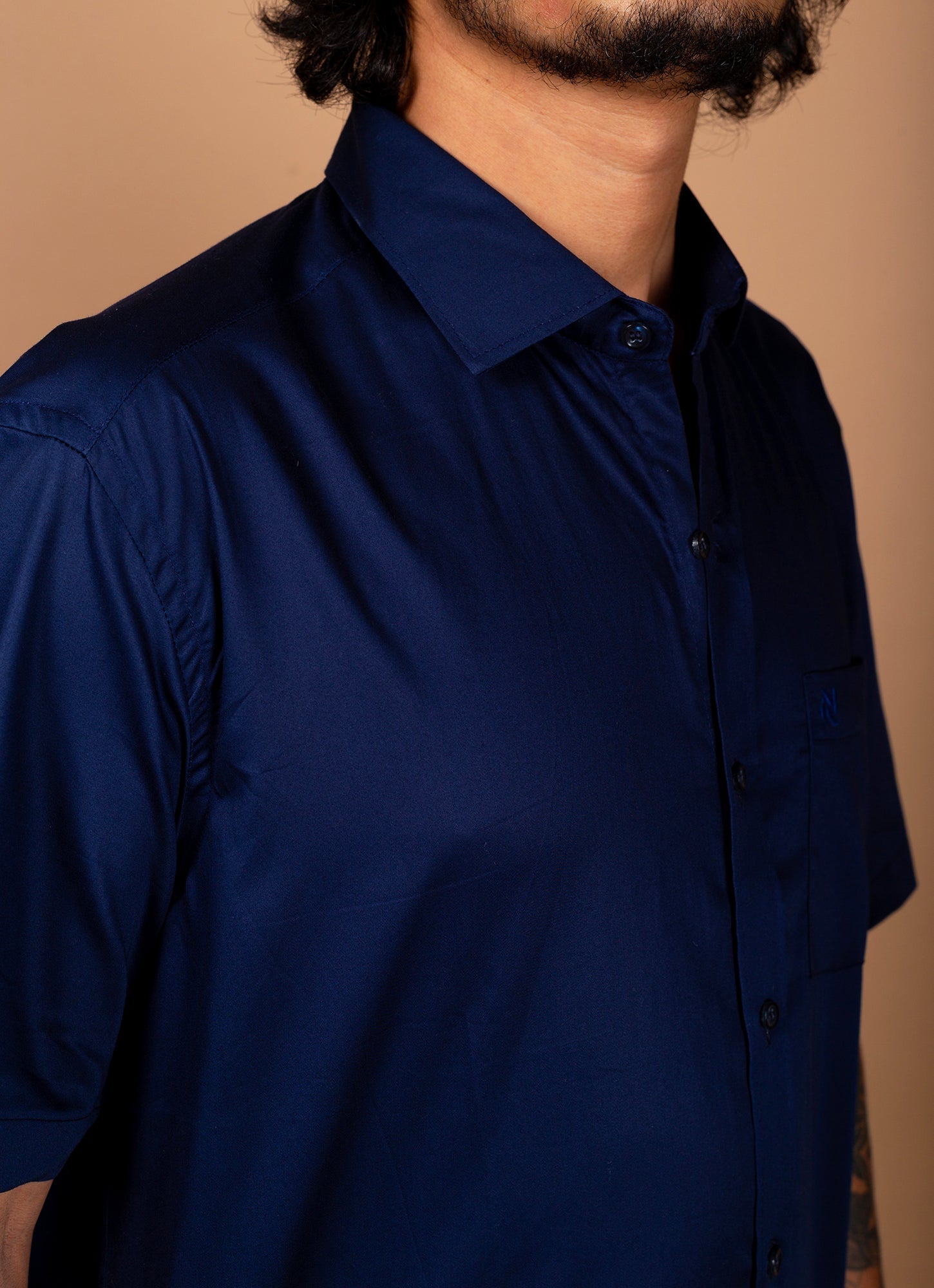 Lapis Blue Egyptian Giza Cotton Premium Shirt