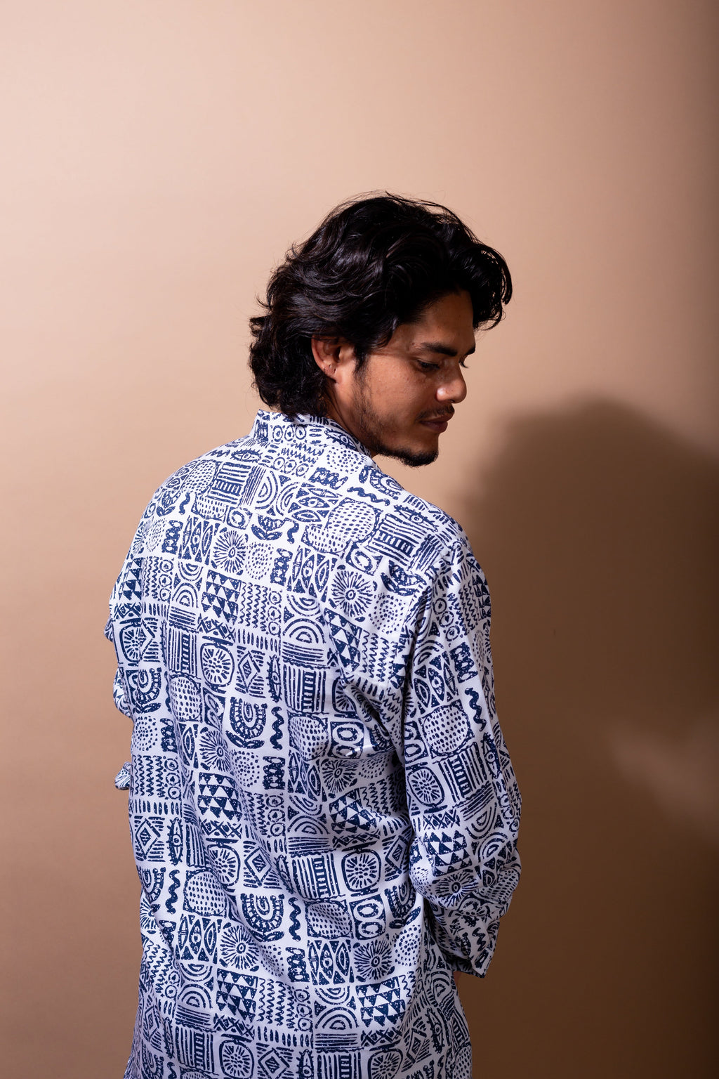 Tribal Print Organic Cotton Premium Shirt